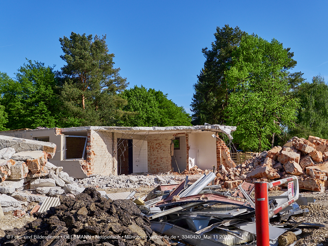 11.05.2022 - Baustelle am Haus für Kinder in Neuperlach
